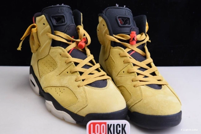 X CN1084-300 YELLOW 6 SCOTT AIR JORDAN TRAVIS 0821